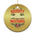 Funny Xmas Christmas Ornament I'm On The Naughty List And I Regret Nothing Mistletoe - Wonder Print Shop