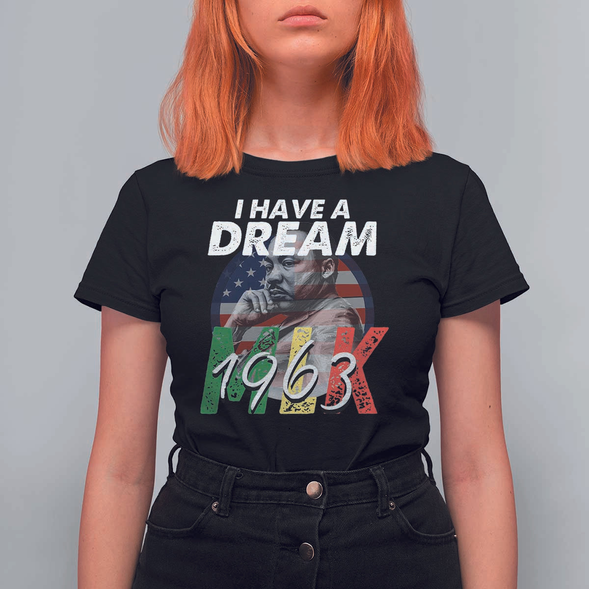 I Have A Dream Martin Luther King MLK 1963 T Shirt For Women Black History Month