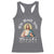 Funny Jesus Fantasy Football Racerback Tank Top Who Would Jesus Draft