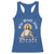 Funny Jesus Fantasy Football Racerback Tank Top Who Would Jesus Draft