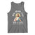 Funny Jesus Fantasy Football Tank Top Who Would Jesus Draft