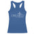 Created With A Purpose Racerback Tank Top Christian Faith Cross