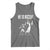 Funny Jesus American Football He Is Rizzin' Tank Top