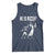 Funny Jesus American Football He Is Rizzin' Tank Top