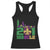 Funny Mardi Gras Mobile Alabama 251 Racerback Tank Top Skyline Area Code Glitter Print