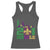 Funny Mardi Gras Mobile Alabama 251 Racerback Tank Top Skyline Area Code Glitter Print