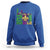 Funny Mardi Gras Mobile Alabama 251 Sweatshirt Skyline Area Code Glitter Print