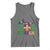 Funny Mardi Gras Mobile Alabama 251 Tank Top Skyline Area Code Glitter Print