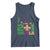 Funny Mardi Gras Mobile Alabama 251 Tank Top Skyline Area Code Glitter Print