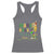 Funny Mardi Gras Drinking Team Racerback Tank Top Cocktails Wine Crawfish Beads Glitter Print