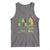 Funny Mardi Gras Drinking Team Tank Top Cocktails Wine Crawfish Beads Glitter Print