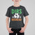 Funny Dibs On The Redhead St Patrick's Day T Shirt For Kid