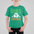 Funny Dibs On The Redhead St Patrick's Day T Shirt For Kid