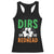 Funny Dibs On The Redhead St Patrick's Day Racerback Tank Top