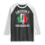 Funny St Patrick's Day Italian Raglan Shirt Irish Fuhgeddaboudit Pisa Tower Shamrock