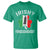Funny St Patrick's Day Italian T Shirt Irish Fuhgeddaboudit Pisa Tower Shamrock
