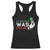 Funny St Patrick Was Italian Racerback Tank Top St Patrick's Day Italian Pinched Fingers Shamrock