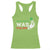 Funny St Patrick Was Italian Racerback Tank Top St Patrick's Day Italian Pinched Fingers Shamrock