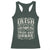 Irish Pride And Honor Racerback Tank Top Vintage Claddagh Ring Celtic Knot