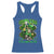 Funny Hurling It's A Way Of Life Racerback Tank Top Leprechaun Shamrock Irish Sport