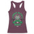 Funny St Patrick's Day Pirate Racerback Tank Top Arrgh Matey Let The Shenanigans Begin Shamrock