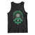 Funny St Patrick's Day Pirate Tank Top Arrgh Matey Let The Shenanigans Begin Shamrock