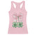 Not Lucky Just Blessed Racerback Tank Top Blessed Christian Shamrocks St Patricks Day Coquette