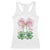 Not Lucky Just Blessed Racerback Tank Top Blessed Christian Shamrocks St Patricks Day Coquette