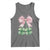 Not Lucky Just Blessed Tank Top Blessed Christian Shamrocks St Patricks Day Coquette