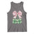 Not Lucky Just Blessed Tank Top Blessed Christian Shamrocks St Patricks Day Coquette