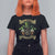 Funny St Patrick's Day Irish Beer Drinking T Shirt For Women 0% Irish 100% Drunk Skull