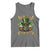 Funny St Patrick's Day Irish Beer Drinking Tank Top 0% Irish 100% Drunk Skull