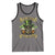 Funny St Patrick's Day Irish Beer Drinking Tank Top 0% Irish 100% Drunk Skull