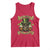 Funny St Patrick's Day Irish Beer Drinking Tank Top 0% Irish 100% Drunk Skull