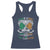 Funny Warning May Be Prone To Shenanigans And Malarkey Racerback Tank Top St Patrick's Day Celtic Shamrock