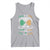 Funny Warning May Be Prone To Shenanigans And Malarkey Tank Top St Patrick's Day Celtic Shamrock