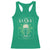 Funny St Patrick's Day Irish Beer Drinking Racerback Tank Top The Lucky Beer Club Horseshoe