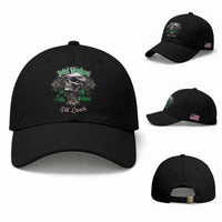 Funny Irish Pride Baseball Cap Irish Hooligan Stay True Till Death Flat Cap Skull
