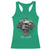 Funny Irish Pride Racerback Tank Top Irish Hooligan Stay True Till Death Flat Cap Skull