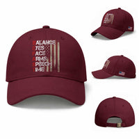 Stroke Awareness Baseball Cap BEFAST Stroke Symptoms Vintage American Flag