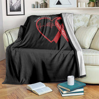 Stroke Awareness Throw Blanket Stroke Survivor Warrior Brain Attack