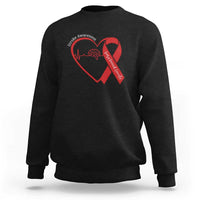 Stroke Awareness Sweatshirt Stroke Survivor Warrior Brain Attack