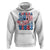 American Vibes Hoodie Retro Groovy USA Pride Flag 4th Of July - Wonder Print Shop