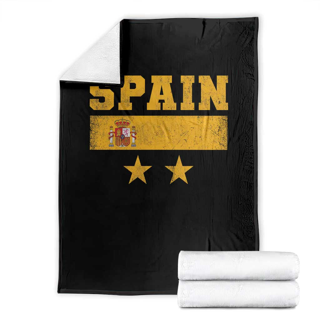 Spain Champions 2026 Second Star Throw Blanket Espana Coat of Arms