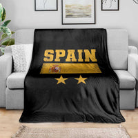 Spain Champions 2026 Second Star Throw Blanket Espana Coat of Arms