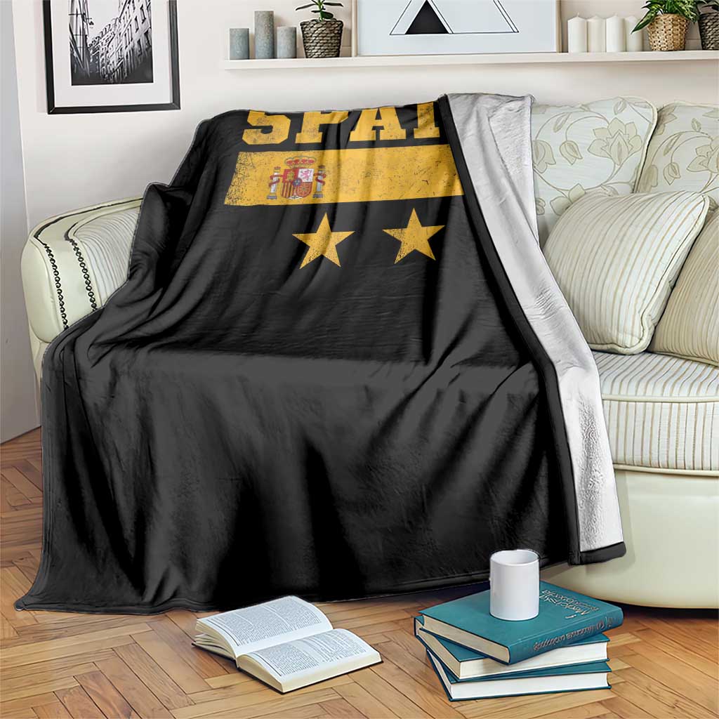 Spain Champions 2026 Second Star Throw Blanket Espana Coat of Arms