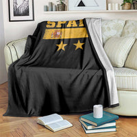 Spain Champions 2026 Second Star Throw Blanket Espana Coat of Arms