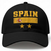Spain Champions 2026 Second Star Baseball Cap Espana Coat of Arms