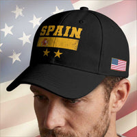 Spain Champions 2026 Second Star Baseball Cap Espana Coat of Arms