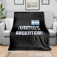 Vamos Argentina Throw Blanket Sol De May Argentinian Flag National Pride